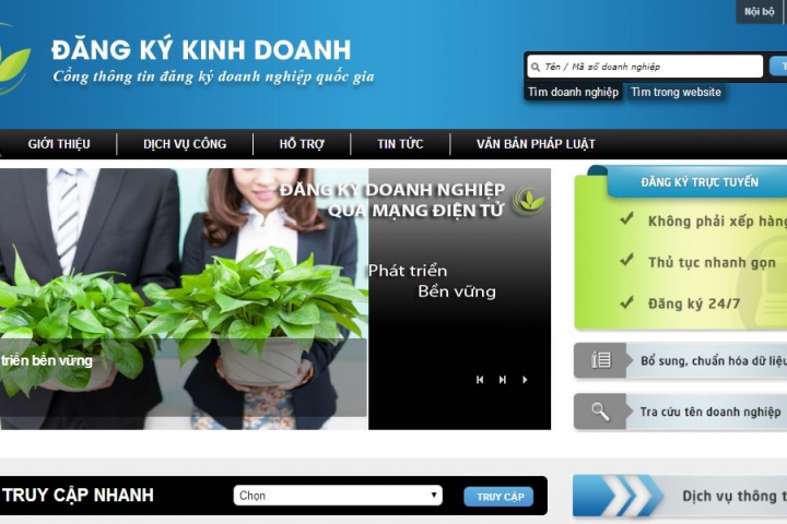   LUẬT VIỆT LÝ TƯ VẤN LUẬT CHO CỔNG TT DKDN QUỐC GIA 2016